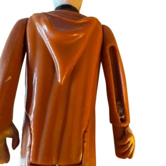 Vintage Star Wars Ben Kenobi Action Figure 1977 Kenner Obi-Wan Brown Cloak 3.75" - Picture 5 of 5